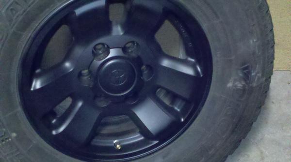 Plasti-dipped my wheels