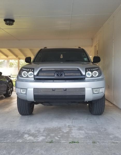 Plasti-dipped the front grille and lower part of the bumper. Rear is done as well with all emblems.
