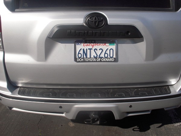 Plasti'd Rear 4Runner logo.