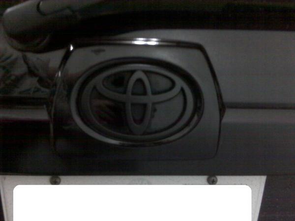 PlastiDip on the rear emblem.