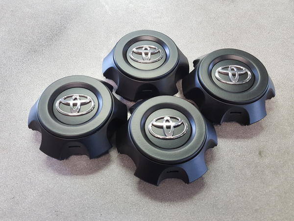 Plastidip wheel center caps.