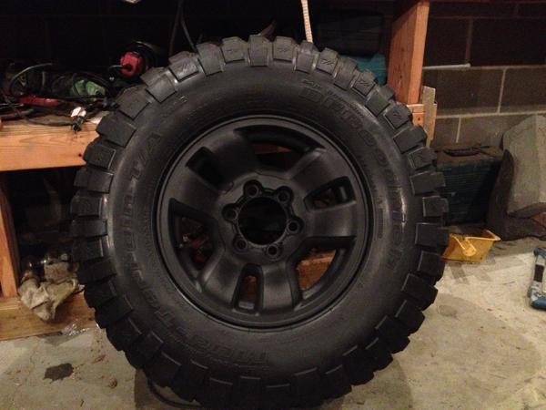 Plastidipped the rims