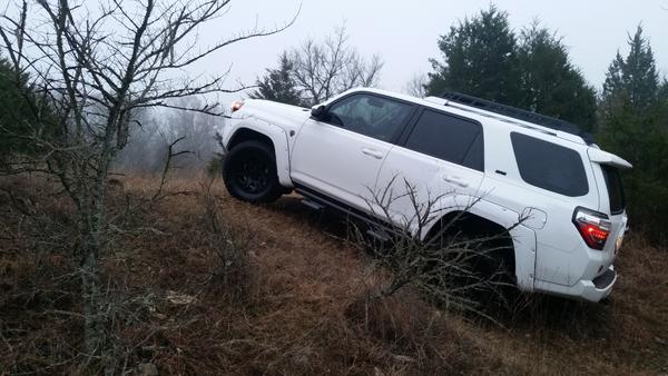 Popping the off road cherry