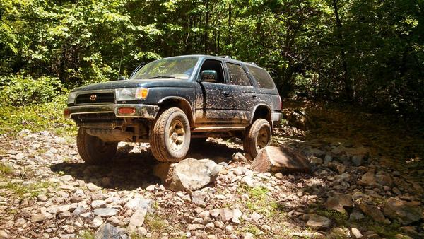 posing in uwharrie