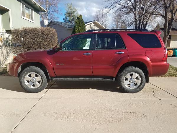 Post Lift - 5100's @ 0.85, Moog FJ Springs