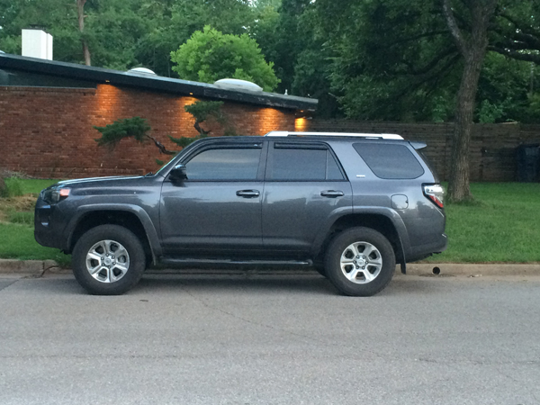 post Supreme Suspension 2.5" spacer leveling kit and diff drop