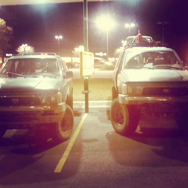posted up at sonic