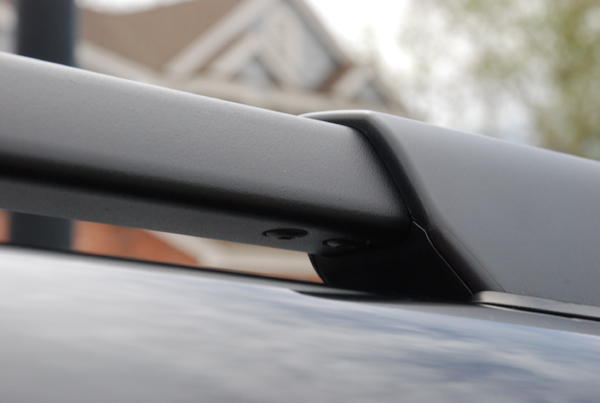 Powder Coated Rails. Mile High Power Coating Inc. Denver, CO. Paint Code BK-110. Matches the plastic end caps perfectly.
