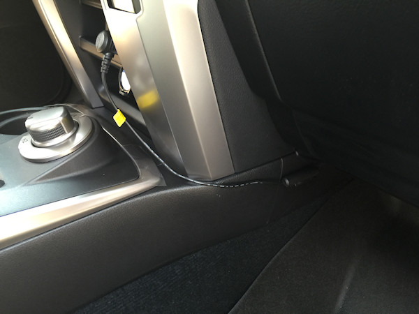 POWER CORD ROUTING