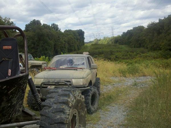 Power line trails! This truley is "no mans land"!