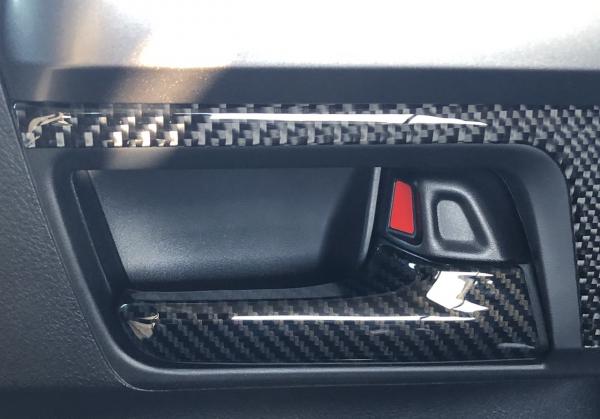 Prado Carbon Fiber Door handles.