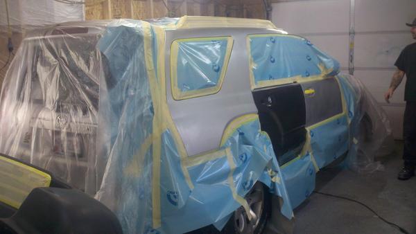 prepping for paint