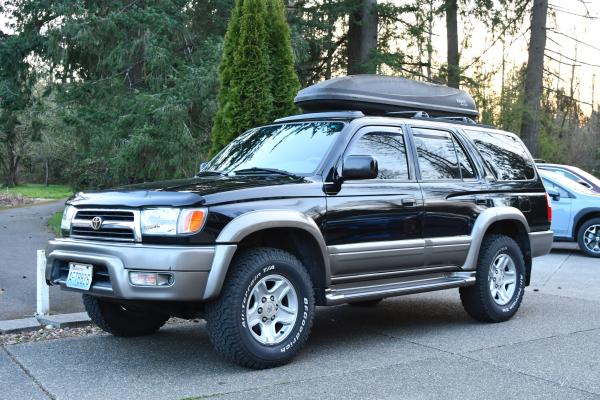 Purchased completely stock besides the cargo box.