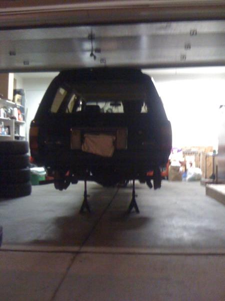 Put on Jack stands