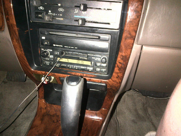 Put radio in from a Tacoma