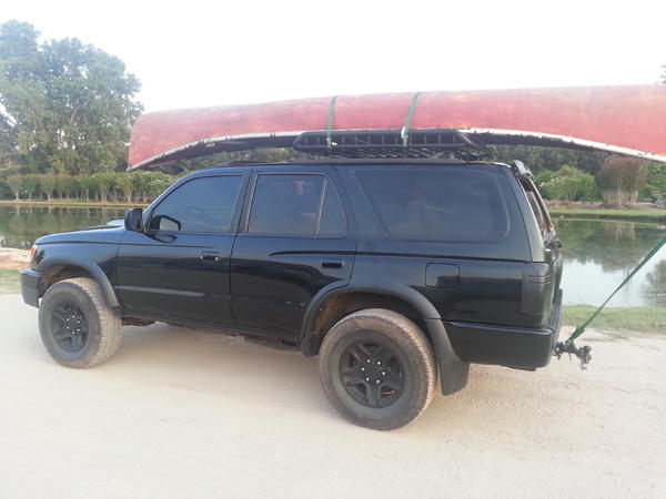 Putting that roof rack to use!