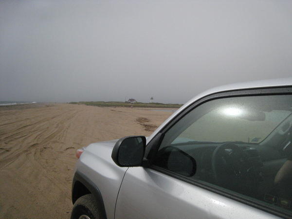 Race Point Light on a gray day