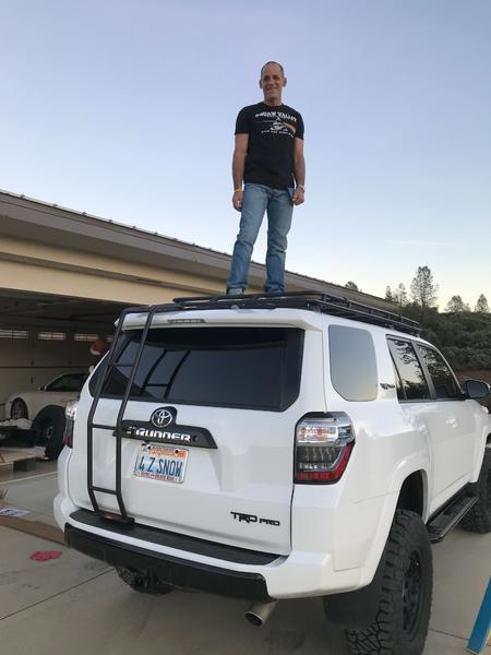 rack and ladder installed