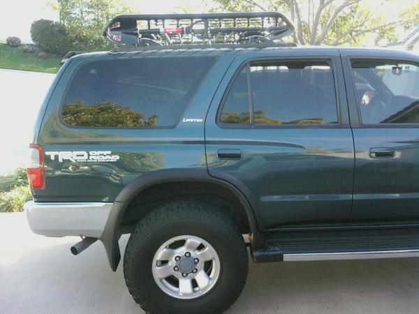 Rack, shovel, TRD decals