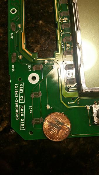 Radio LED swap size check