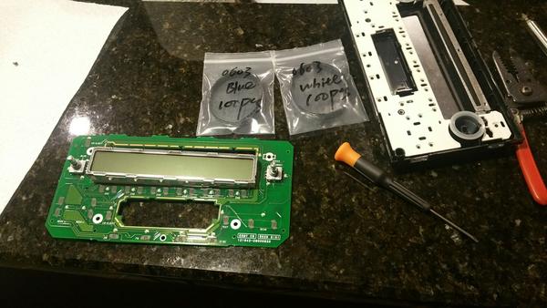 Radio LED swap started