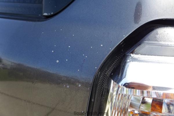 Rail dust in paint