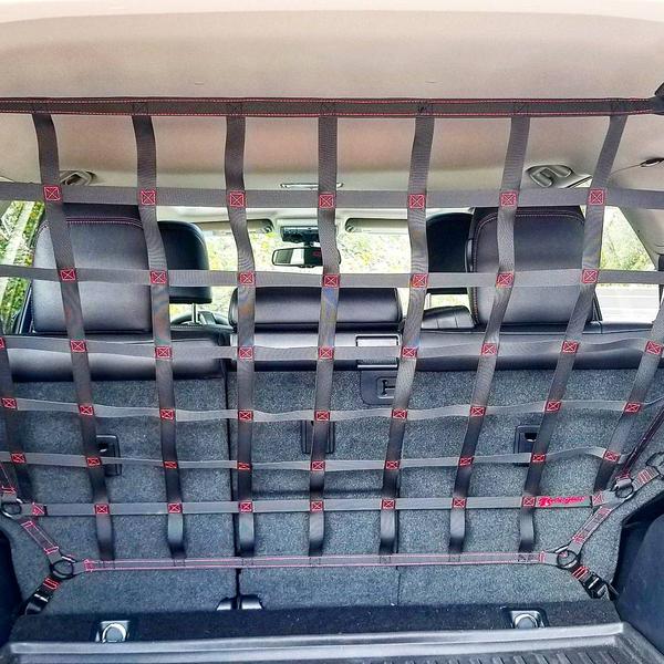 Raingler MILSPEC rear barrier in up tight to the top