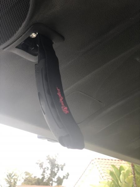 Raingler strap for rear