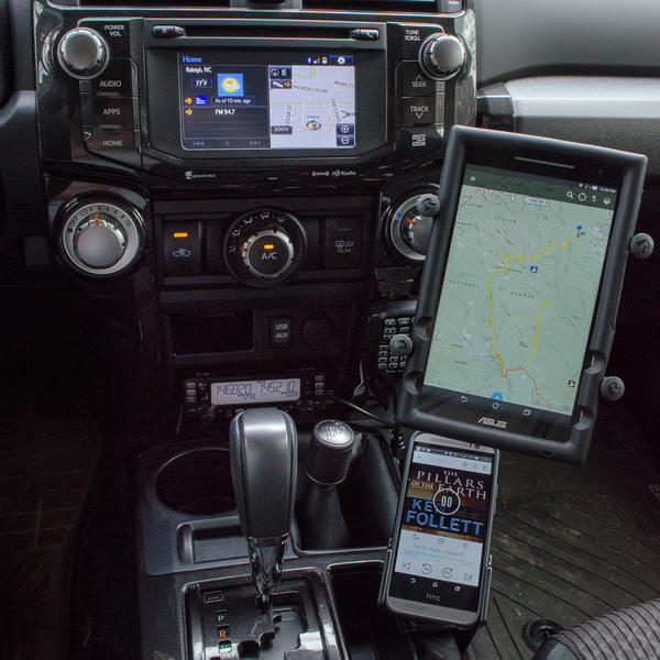 Ram Mount with mini tablet