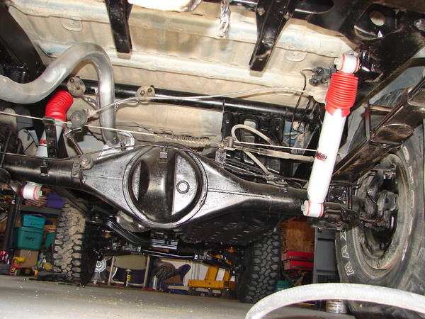 rancho RS900 shocks & new Tailpipe + turbo muffler