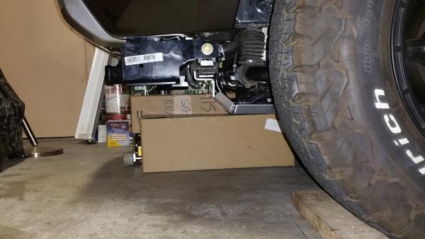 RCI Metalworks KDSS Aluminum Skid Plate and Draw-Tite Front Tow Hitch
