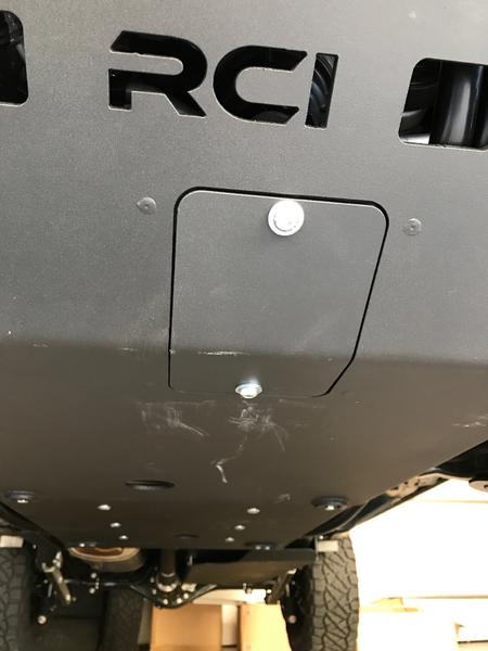 RCI skid plates installed