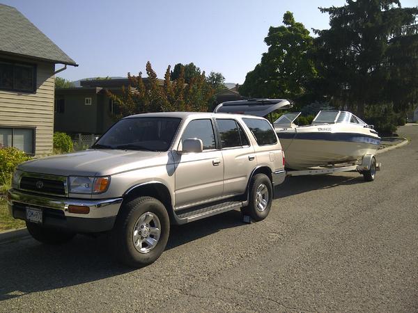 ready to go to the lake this morning
