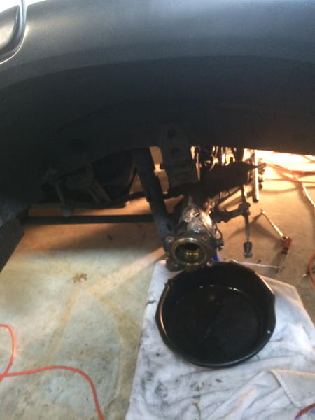 Rear axle rebuild 1