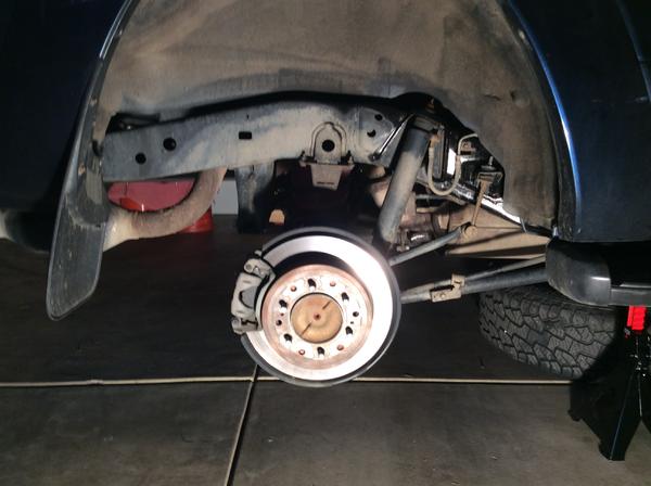 Rear before XREAS removal