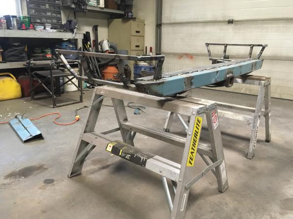 Rear bumper in the works