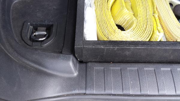 rear driver's side corner bevel
