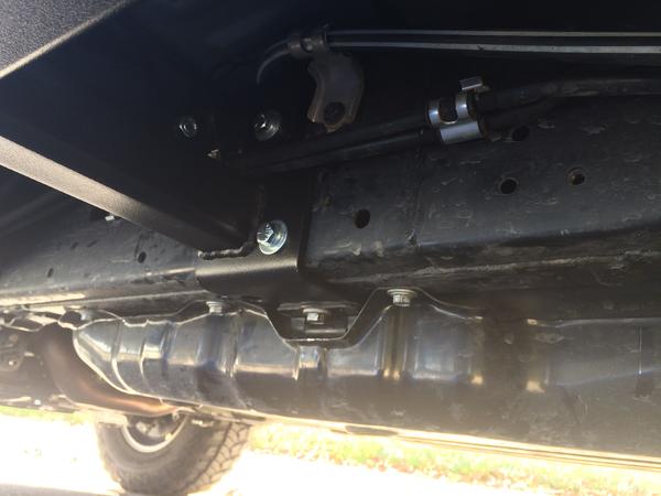 Rear driver's side install with KDSS.