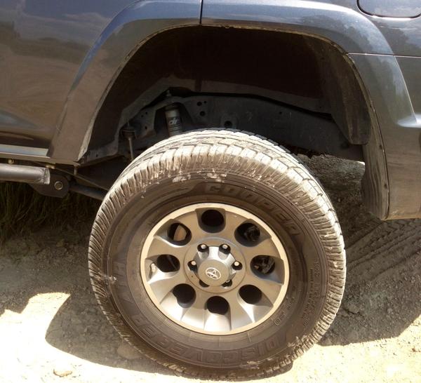 Rear droop