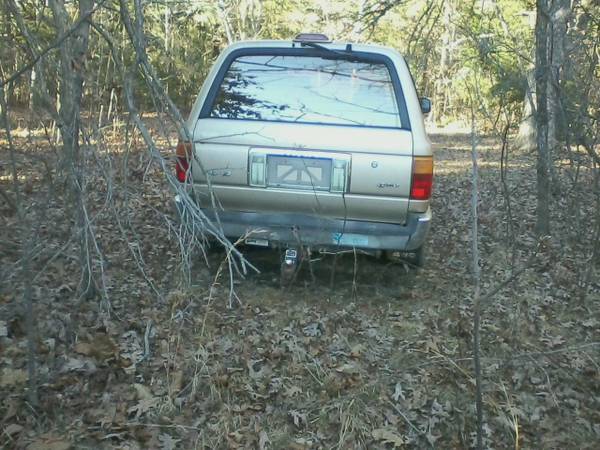 Rear end has had a little cleaning