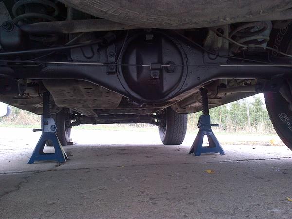 rear end touch up before Winter