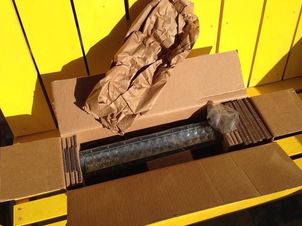 Rear light boxed