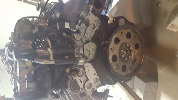 Rear of JDM engine