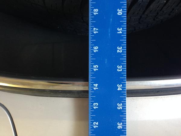 Rear pass side - Pre Lift