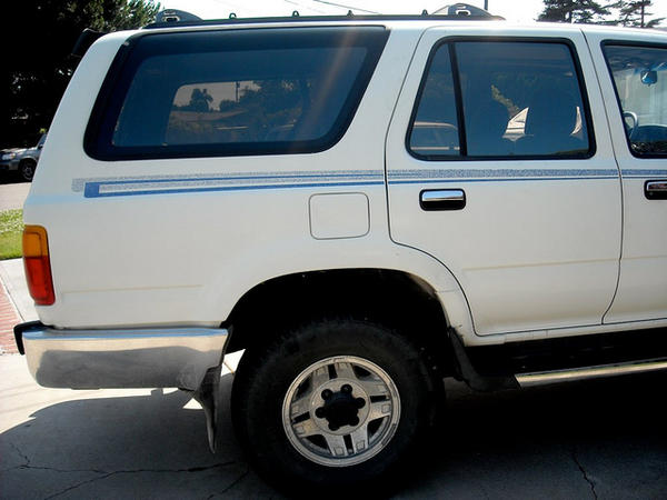 Rear passenger side