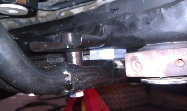 rear radiator support spacer