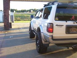 Rear side view