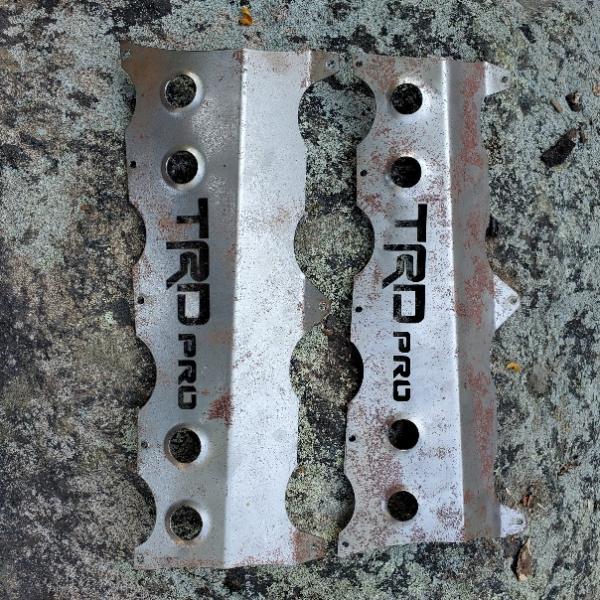 Rear step plate