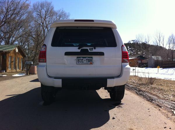 Rear valance and mid bumper p-dipped