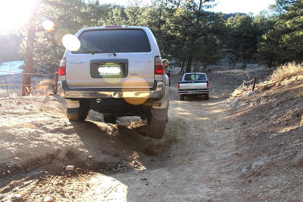 Rear view lifting tire at LHC